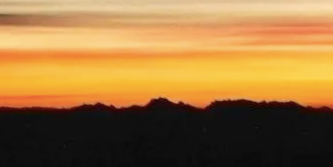 sunrise on Rainier